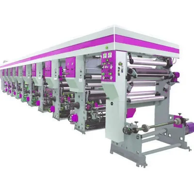 Commercial Automatic Rotogravure Printing Machine